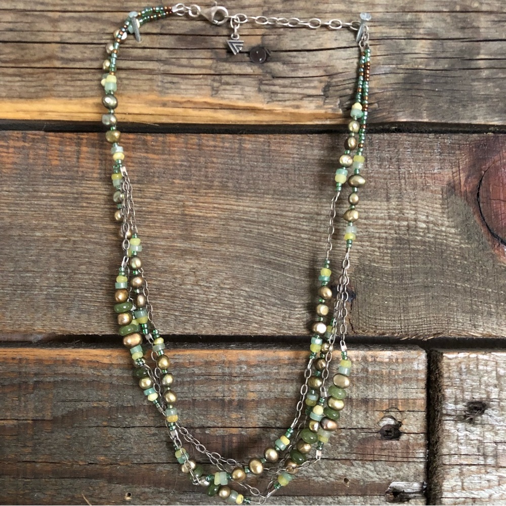 Retired Beaded Silpada Necklace